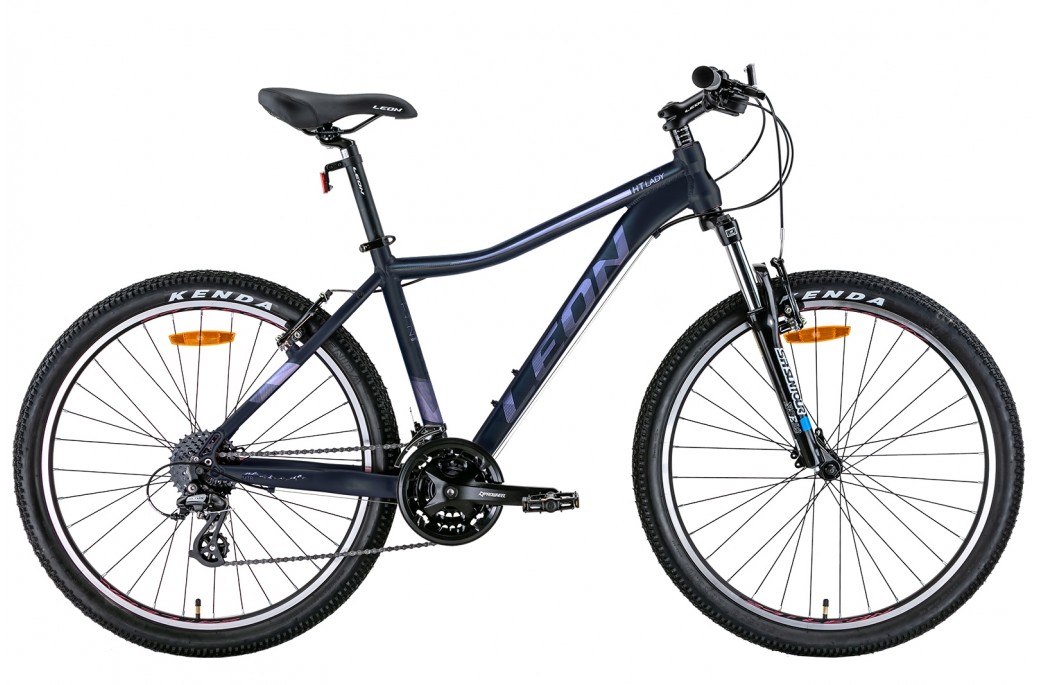 Велосипед Leon HT-LADY AM Vbr 26" рама S (2022) Черно-фиолетовый